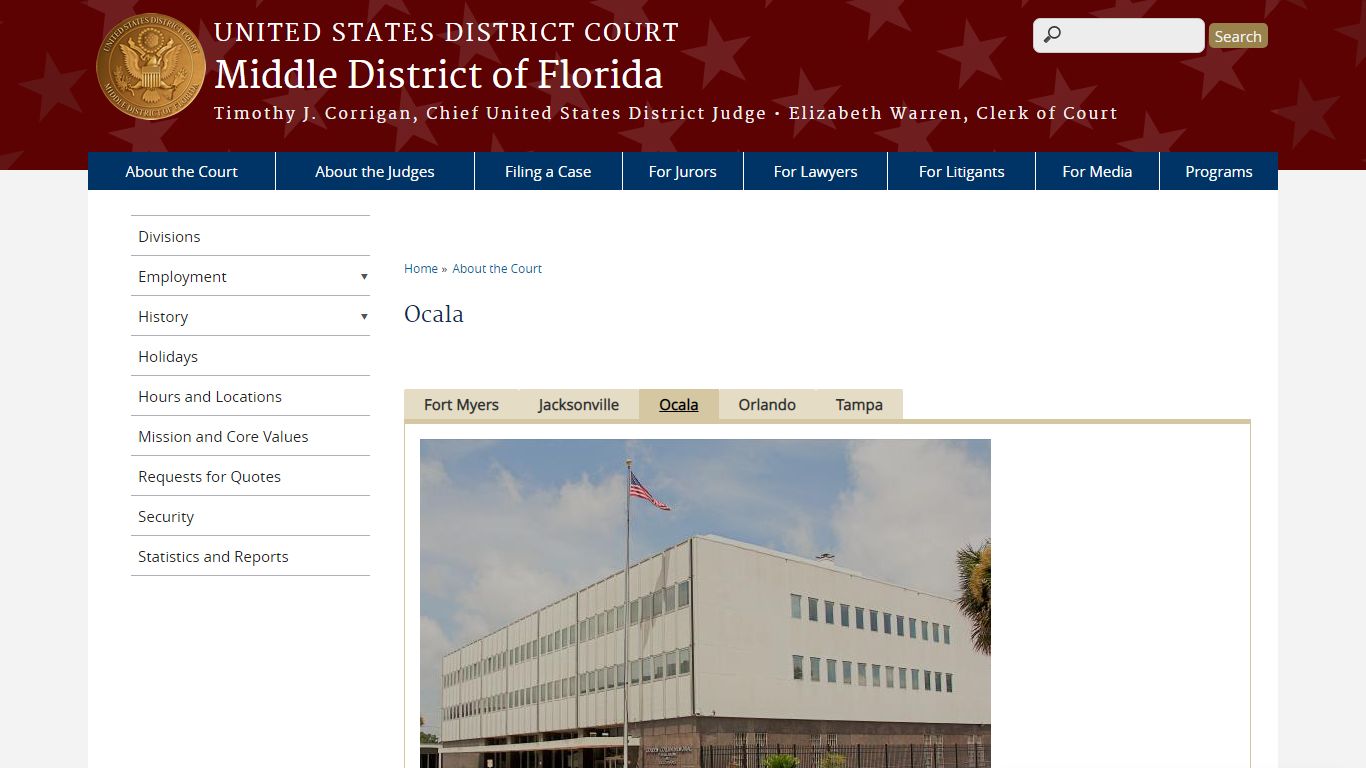 Ocala | Middle District of Florida | United States District Court